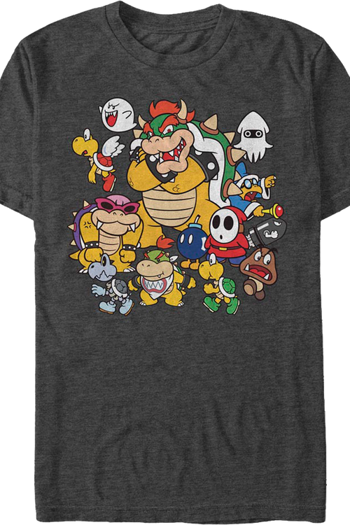 Super Mario Bros. Villains Nintendo T-Shirt - main product image