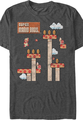Super Mario Fireball Nintendo T-Shirt