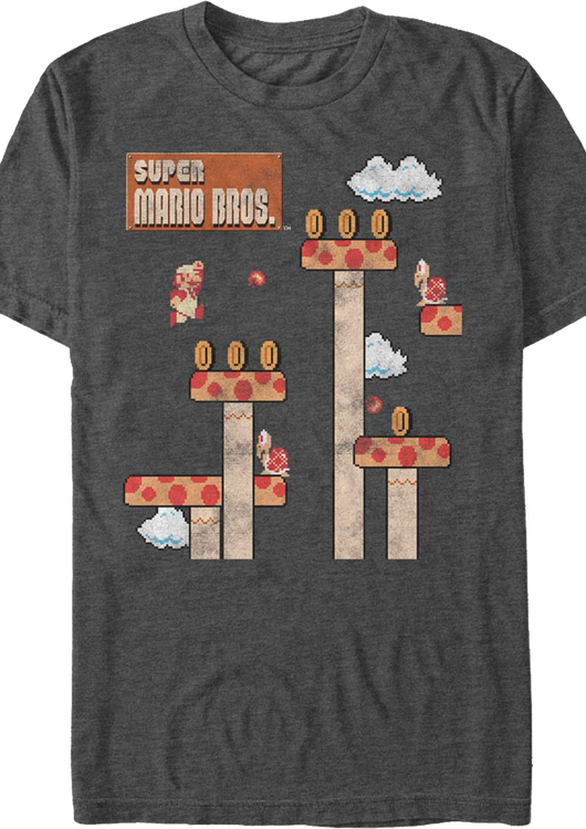 Super Mario Fireball Nintendo T-Shirt - main product image