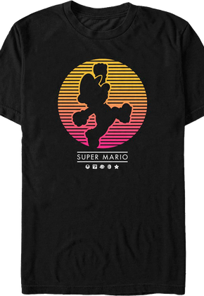 Super Mario Silhouette Nintendo T-Shirt