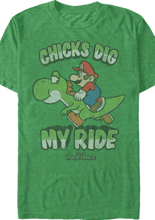 Super Mario World My Ride T-Shirt - main product image
