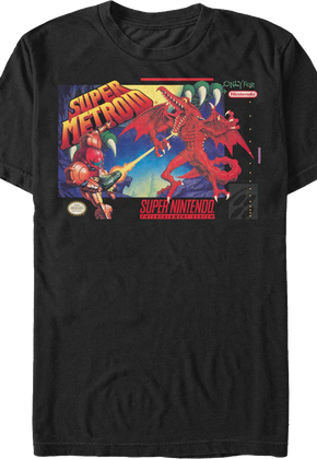 Super Metroid Cartridge Art Nintendo T-Shirt