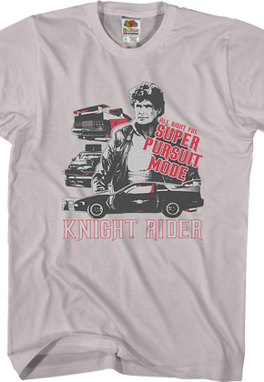 Super Pursuit Mode Knight Rider T-Shirt