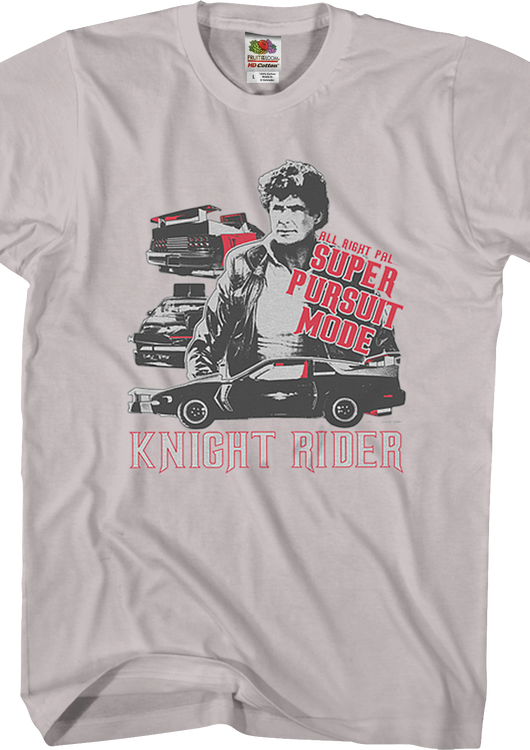 Super Pursuit Mode Knight Rider T-Shirt - main product image