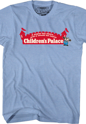 Super Toy Store Blue Children's Palace T-Shirt
