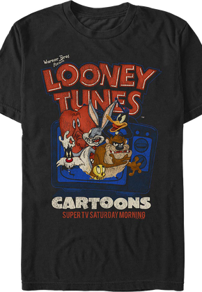 Super TV Saturday Morning Looney Tunes T-Shirt