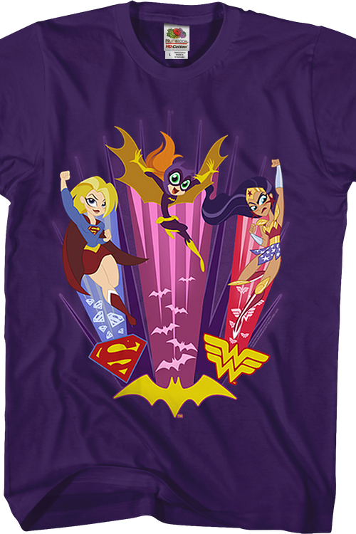 Supergirl Batgirl Wonder Woman DC Super Hero Girls T-Shirtmain product image