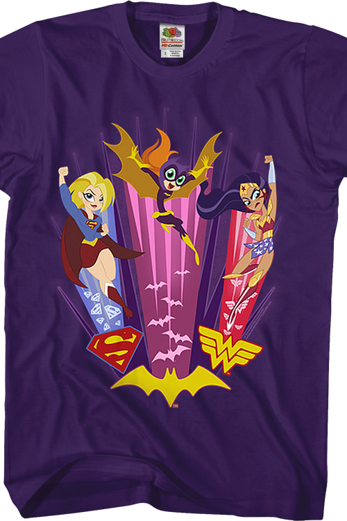 Wonder woman deals batgirl supergirl shirt