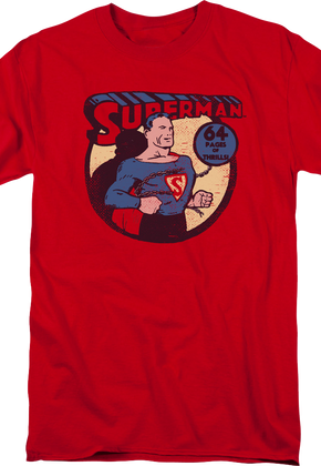Superman 64 Pages Of Thrills DC Comics T-Shirt