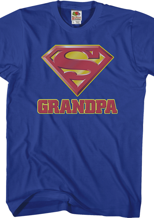 Superman Grandpa T-Shirt - main product image
