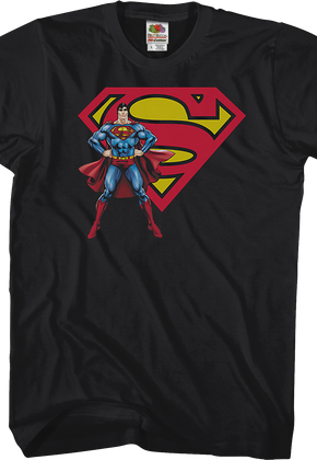 Superman With Logo DC Comics T-Shirt