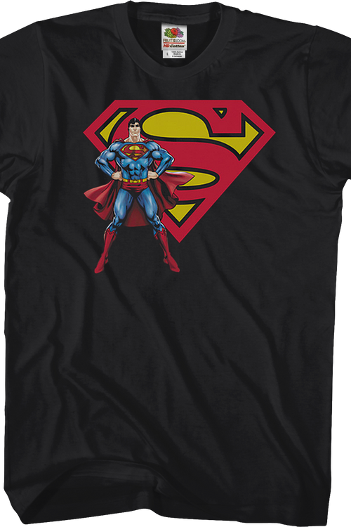 Superman With Logo DC Comics T-Shirtmain product image