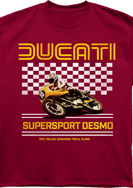SuperSport Desmo Ducati Oversized T-Shirt - main product image