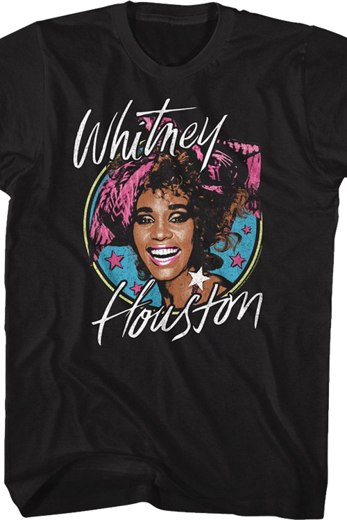 Superstar Whitney Houston T-Shirtmain product image