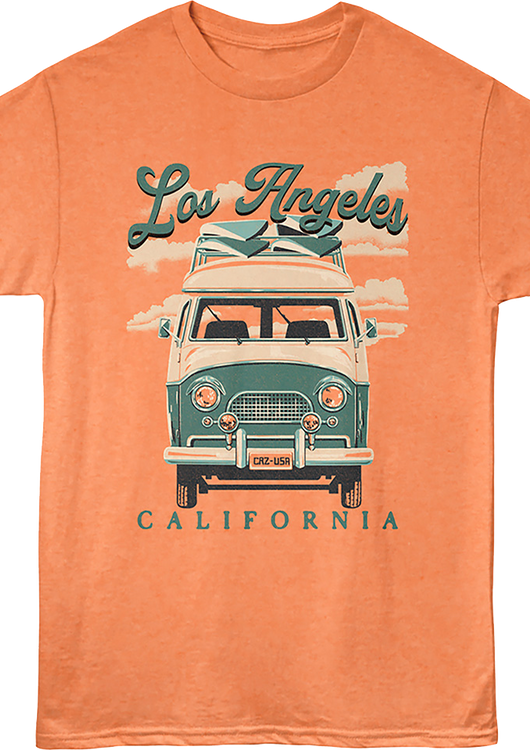 Surf Van Los Angeles California T-Shirt - main product image