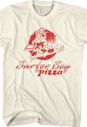 Surfer Boy Pizza Stranger Things T-Shirt