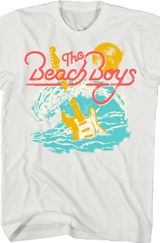Surfing Guitar Beach Boys T-Shirt