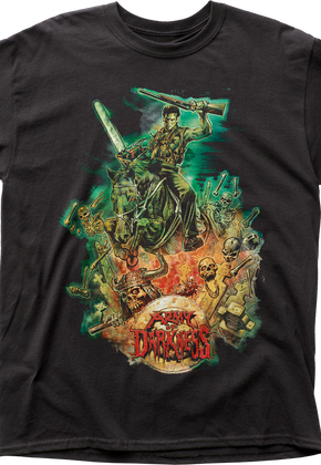 Surrounded By Evil Army of Darkness T-Shirt