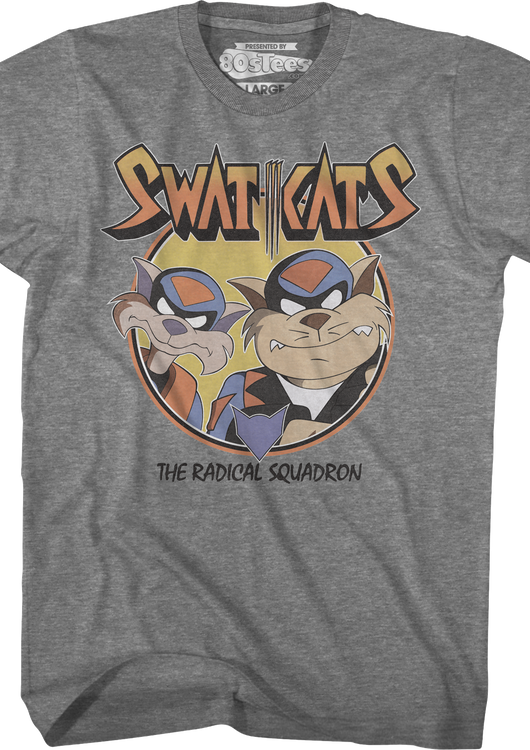 SWAT Kats The Radical Squadron T-Shirt - main product image