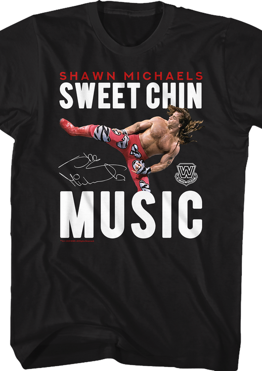 Shawn Michaels Sweet Chin Music T-Shirt - main product image