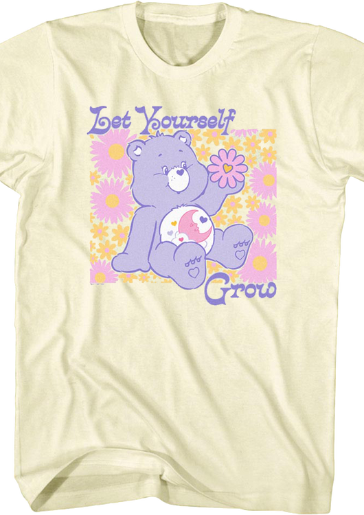 Sweet Dreams Bear Let Yourself Grow Care Bears T-Shirt - main product image