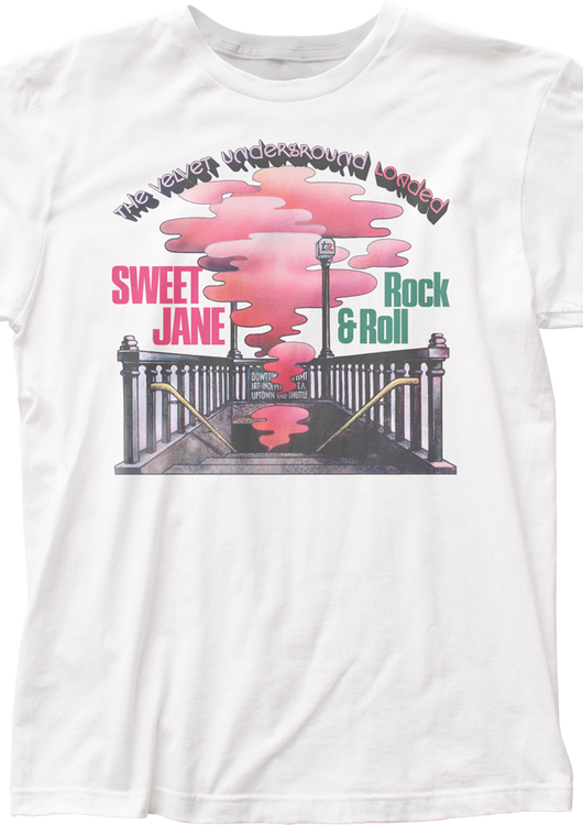 Sweet Jane Velvet Underground T-Shirt - main product image