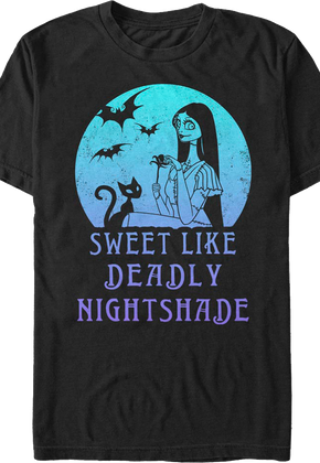 Sweet Like Deadly Nightshade Nightmare Before Christmas T-Shirt