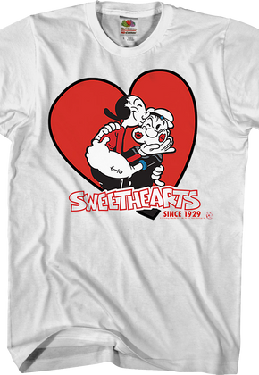 Sweethearts Olive Oyl and Popeye T-Shirt