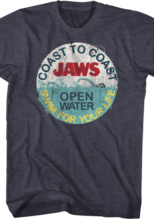 Swim For Your Life Jaws T-Shirt - main product image