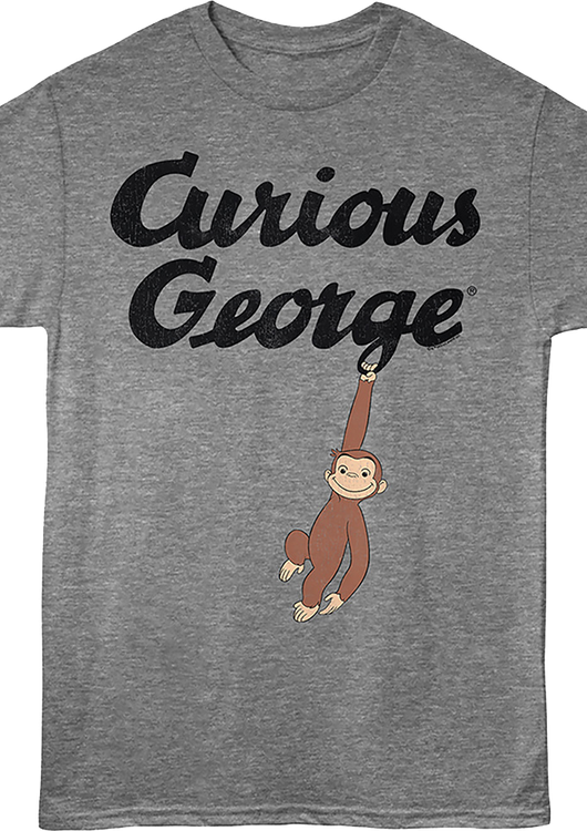 Swinging Curious George T-Shirt - main product image