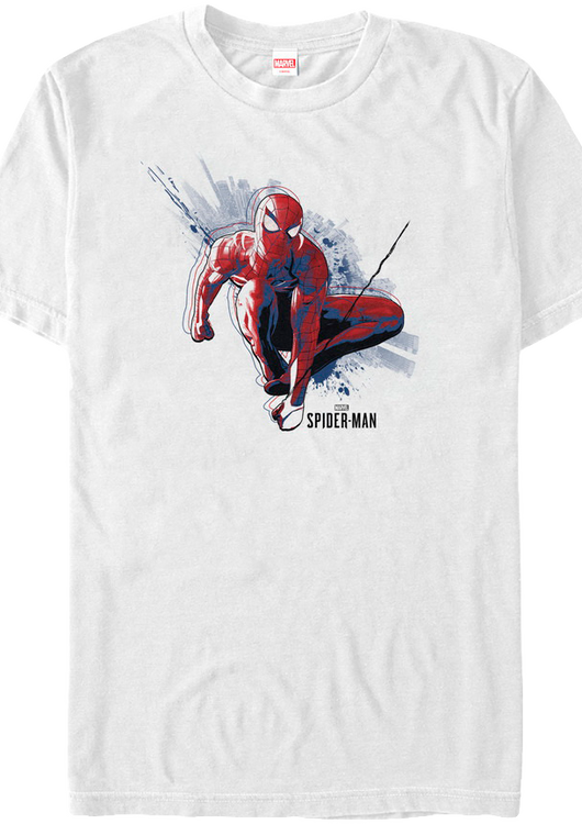 Swinging Spider-Man T-Shirt - main product image