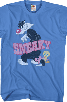 Sylvester and Tweety Sneaky Looney Tunes T-Shirt