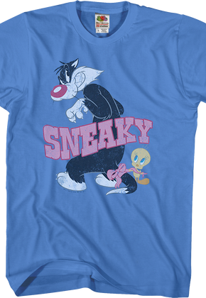 Sylvester and Tweety Sneaky Looney Tunes T-Shirt
