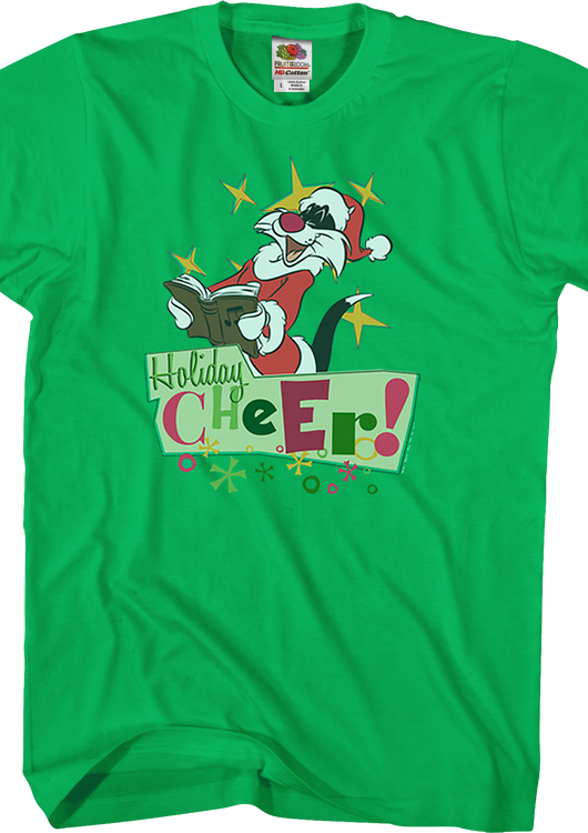 Sylvester the Cat Christmas Looney Tunes T-Shirt - main product image