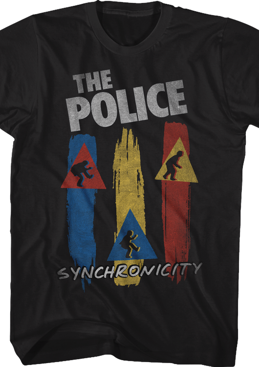 Synchronicity Silhouettes The Police T-Shirt - main product image