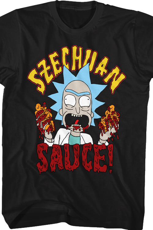 Szechuan Sauce Rick and Morty T-Shirtmain product image