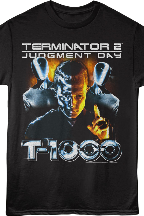 T-1000 Terminator 2 Judgment Day T-Shirtmain product image