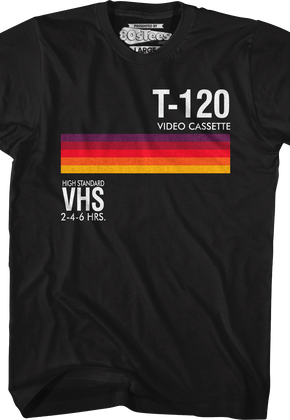 T-120 VHS T-Shirt