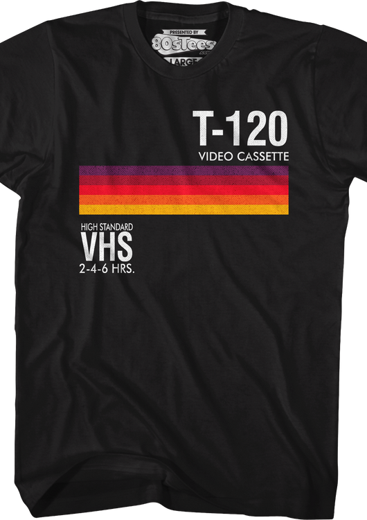 T-120 VHS T-Shirt - main product image