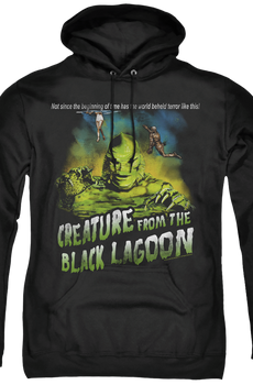 Tagline Creature From The Black Lagoon Hoodie
