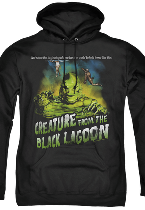 Tagline Creature From The Black Lagoon Hoodie