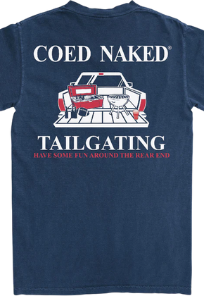 Tailgating Coed Naked T-Shirt