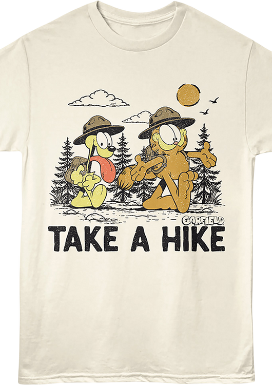 Take A Hike Garfield T-Shirt - main product image