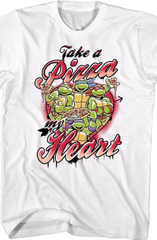 Take A Pizza My Heart Teenage Mutant Ninja Turtles T-Shirt