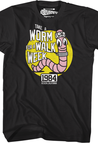 Take A Worm For A Walk Week Karate Kid T-Shirt