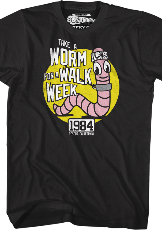 Take A Worm For A Walk Week Karate Kid T-Shirt - main product image