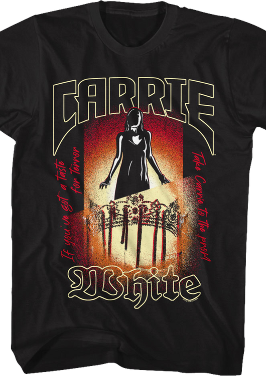 Take Carrie White To The Prom Carrie T-Shirt - main product image