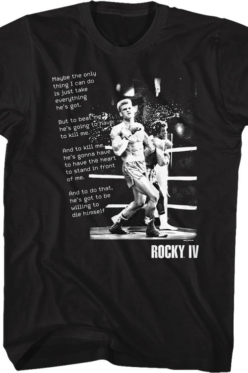 Take Everything He's Got Rocky IV T-Shirtmain product image