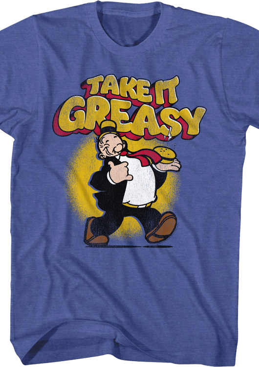 Take It Greasy Popeye T-Shirt - main product image