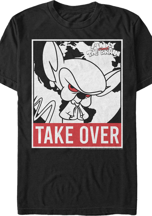 Take Over Pinky and the Brain T-Shirt - main product image